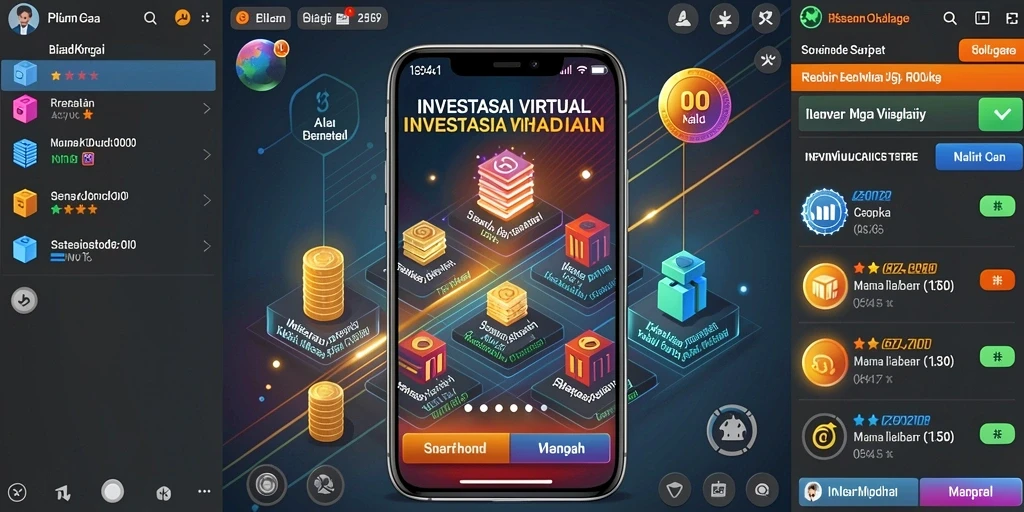 Tangkapan layar menampilkan karakter utama 4P4P dalam aksi.