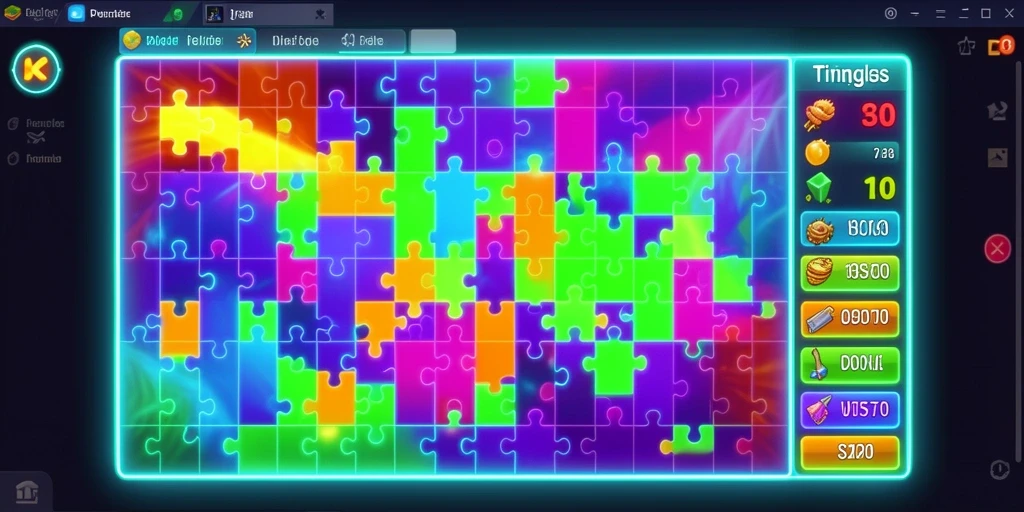 Screenshot menampilkan karakter unik di dalam game.