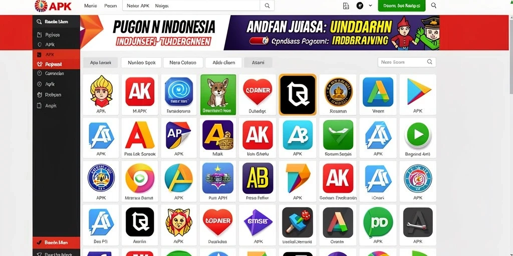 Screenshot menunjukkan tampilan antarmuka pengguna yang menarik.