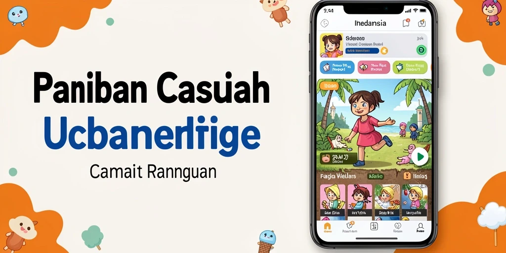 Tampilan awal game dengan grafis yang menawan.