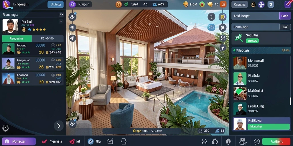 Screenshot 1: Menampilkan karakter utama dalam aksi.