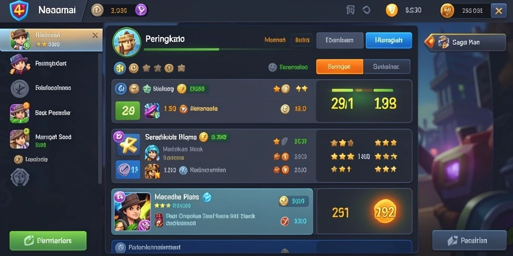 Screenshot menunjukkan antarmuka utama aplikasi yang menarik.