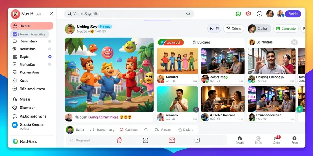 Screenshot menunjukkan antarmuka permainan yang menarik dan mudah dipahami.