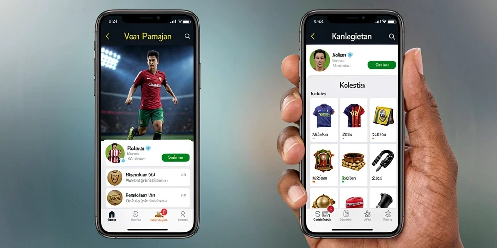 Screenshot pertama menampilkan antarmuka permainan yang cerah dan menarik.