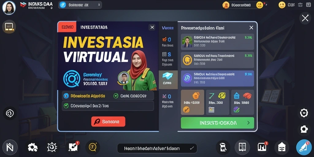 Tampilan antarmuka yang menarik dan user-friendly.