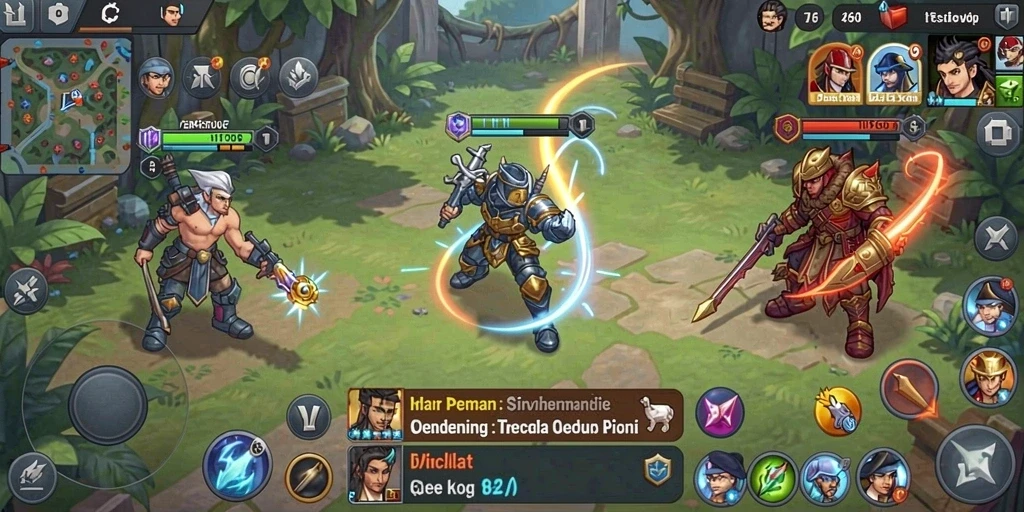 Tampilan utama game yang penuh warna dan menarik.