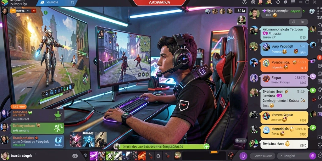 Tangkapan layar menunjukkan grafik yang memukau dan karakter yang dinamis.