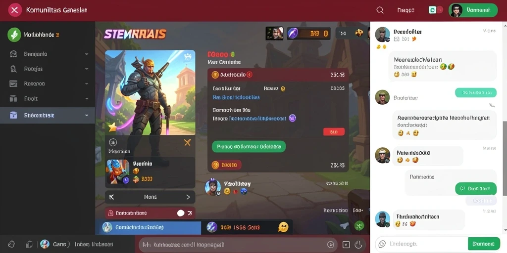 Screenshot aplikasi yang menunjukkan tampilan misi utama.
