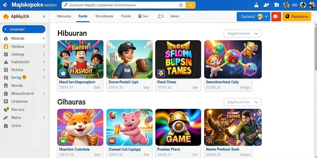 Tampilan antarmuka yang user-friendly dan intuitif.