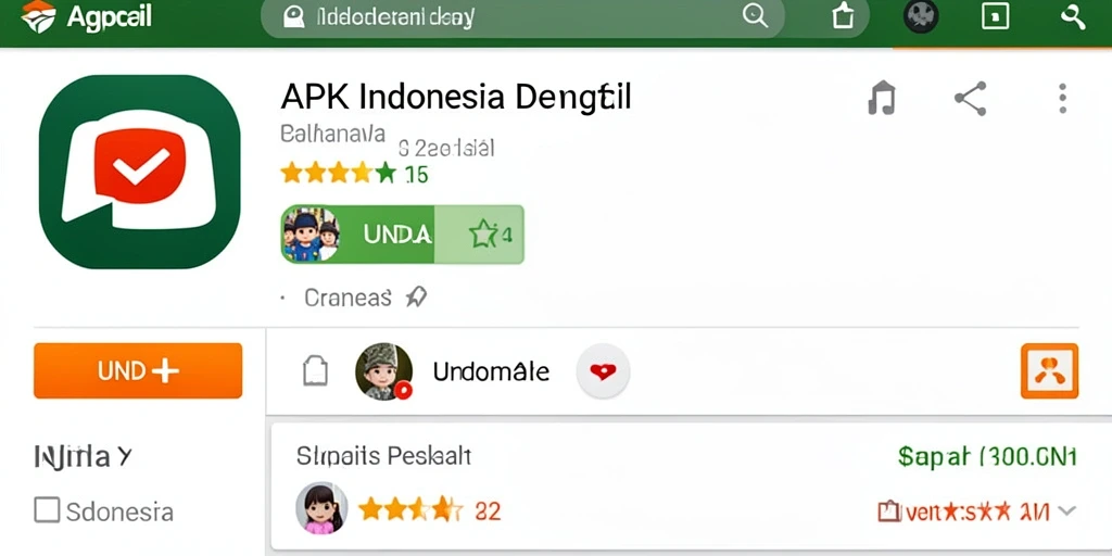Tampilan menu utama yang menarik