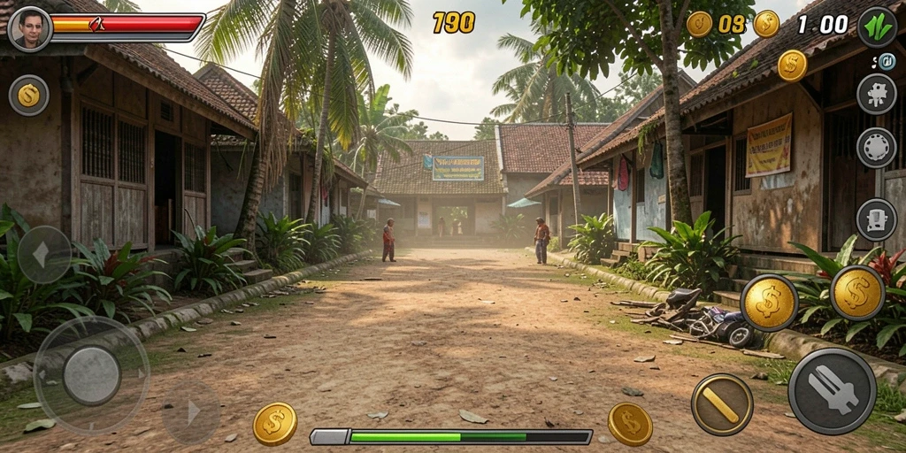 Tampilan awal yang menarik dan mudah dinavigasi.
