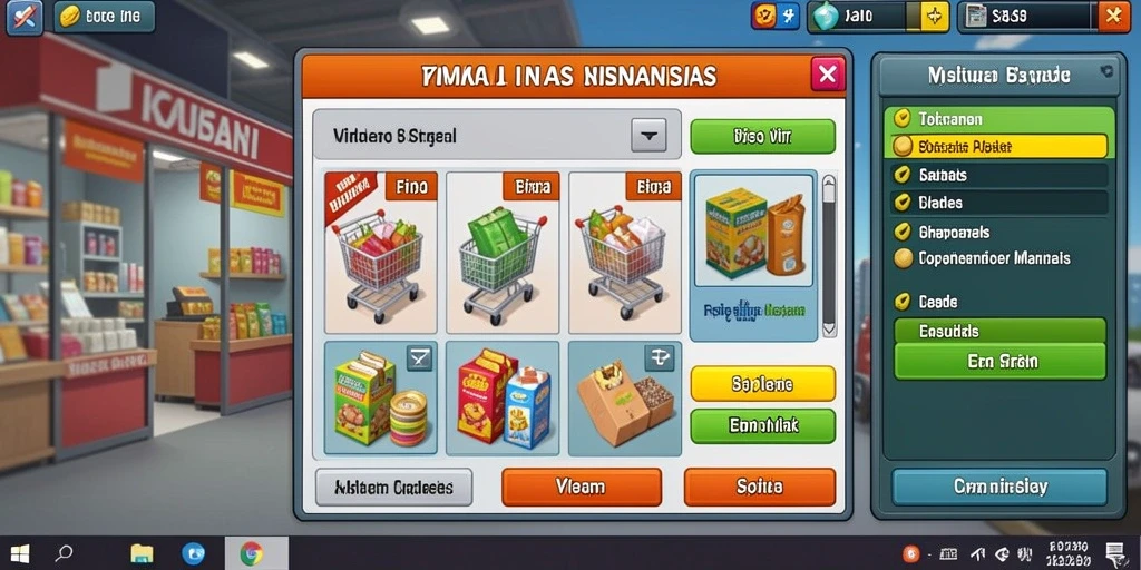Tampilan antarmuka yang menarik dan mudah dinavigasi.