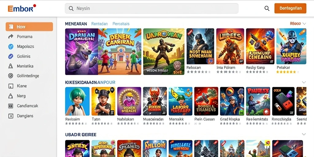 Tangkapan layar menampilkan aksi seru dalam permainan.