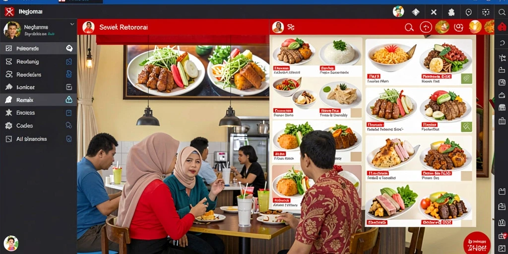 Tampilan antarmuka yang modern dan ramah pengguna.