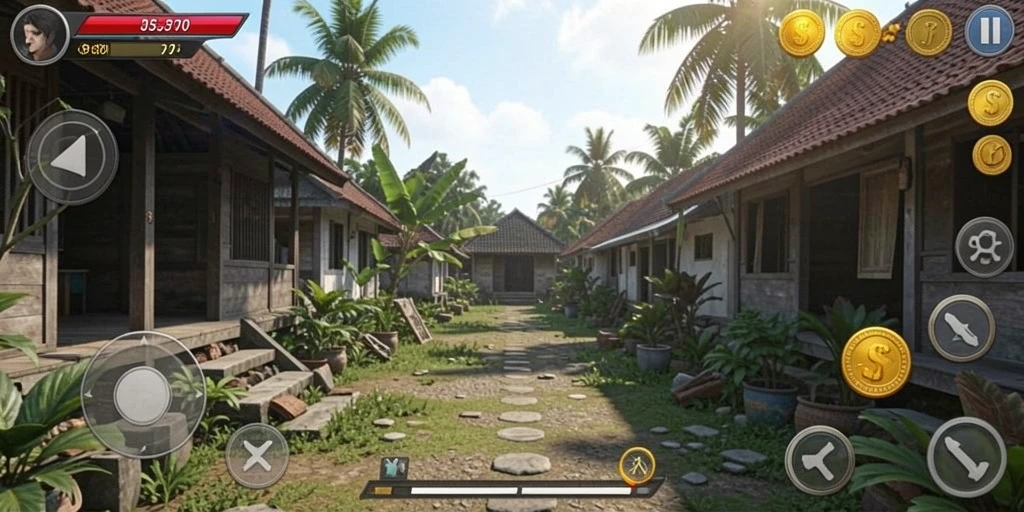 Screenshot menampilkan aksi seru dalam game VENOM889.